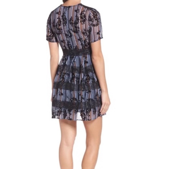 Chelsea28 Striped Mini Dress - Picture 6 of 7